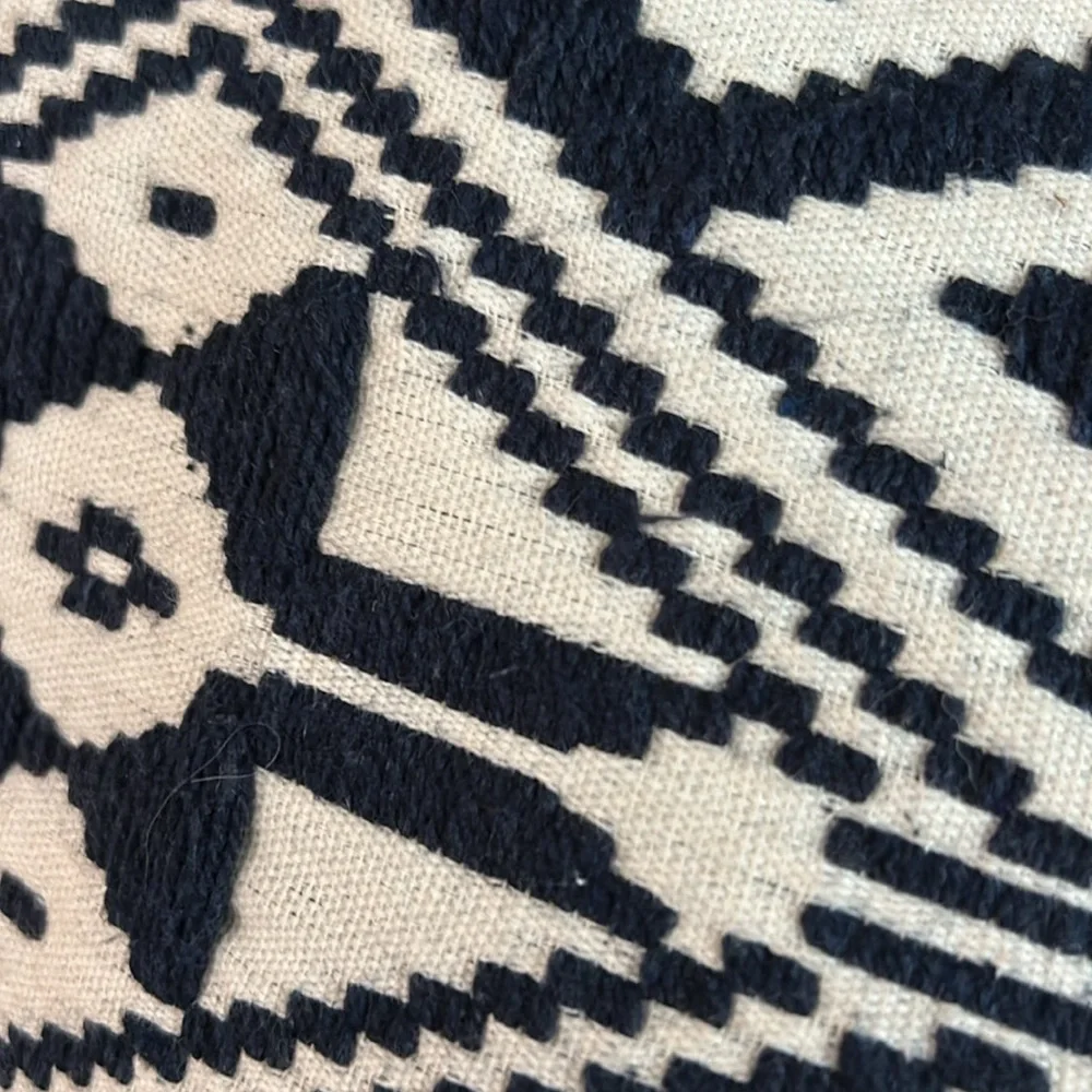 New DwellStudio Vegan Clutch for Women‎ -Boho Style Clutch, Wristlet, Purse Navy - Picture 7 of 7